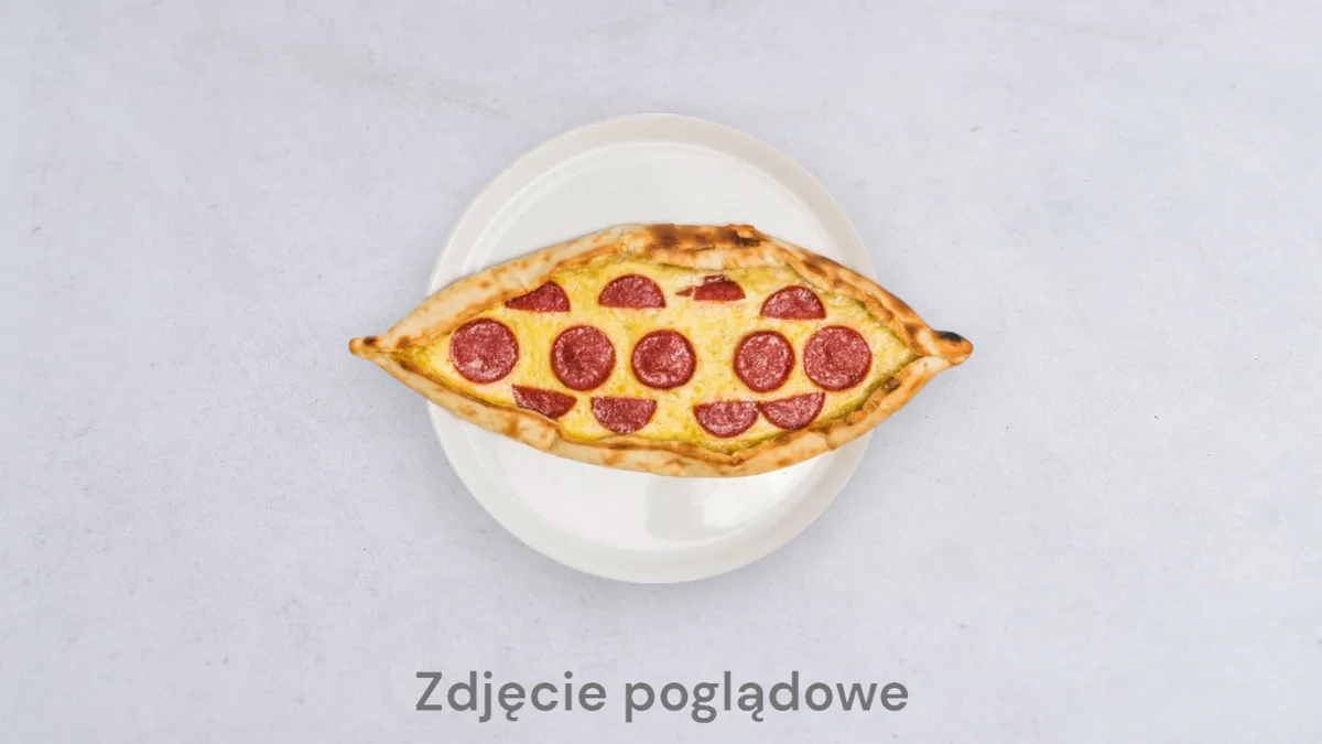 Pide z kiełbasą