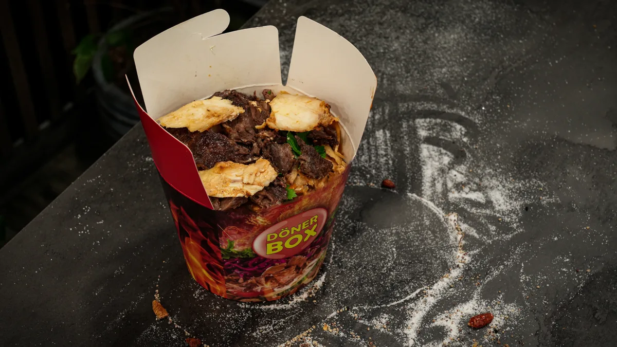 Doner box mixt