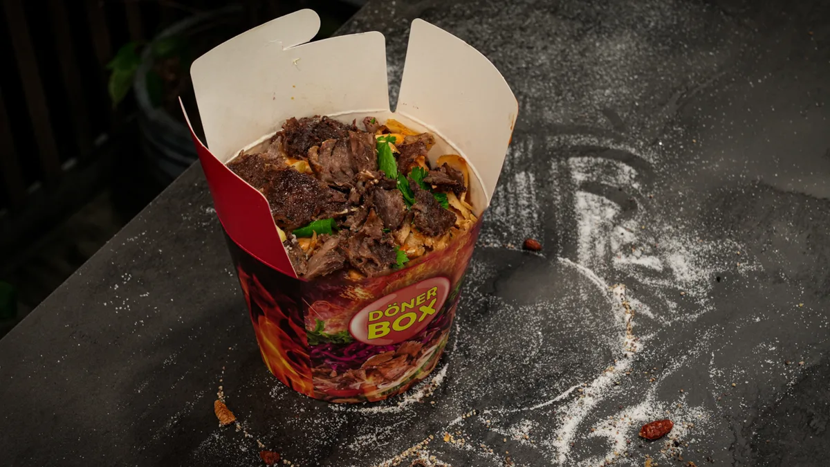 Doner box vită cu berbecuț