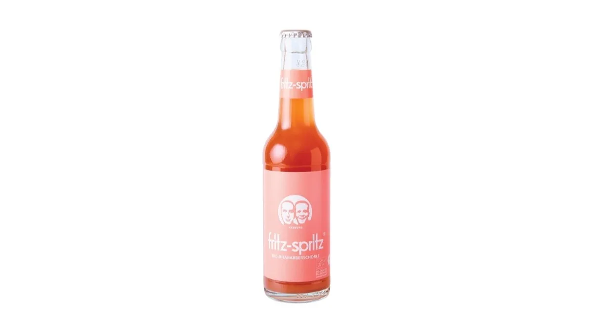 Fritz-Spritz Bio-Rhabarberschorle 0,33l