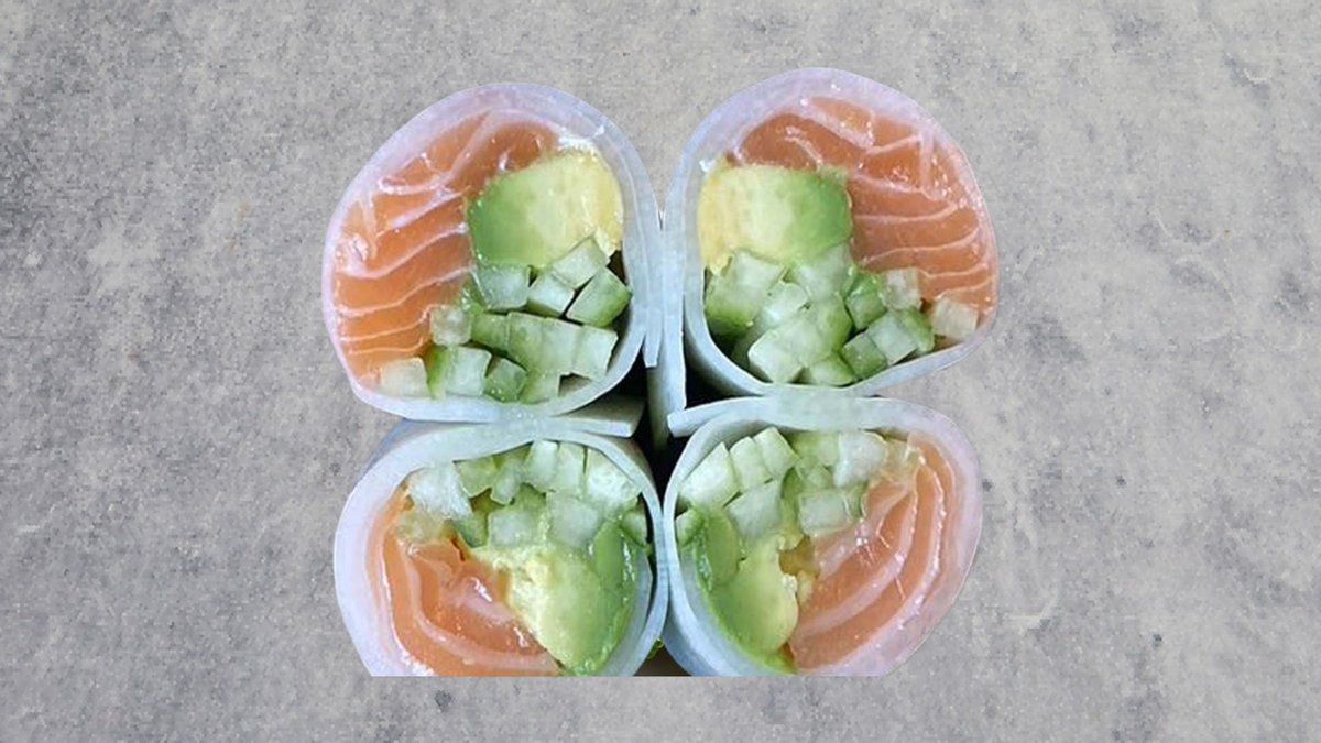 33.Daikon Maki Laks (No Rice)