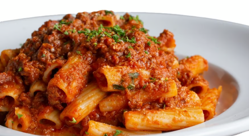 Rigatoni Bolognese
