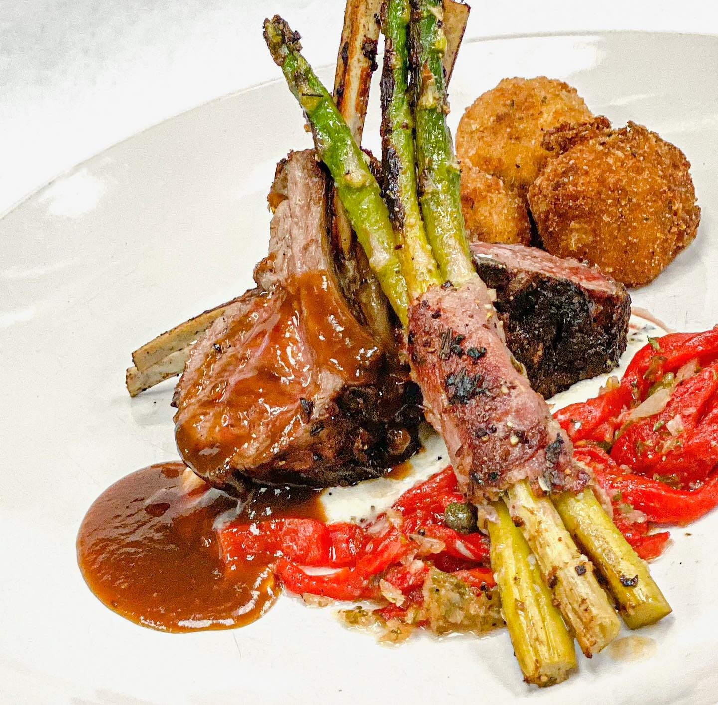 Rack of Lamb 1/2 Rack Of Lamb 4 bones