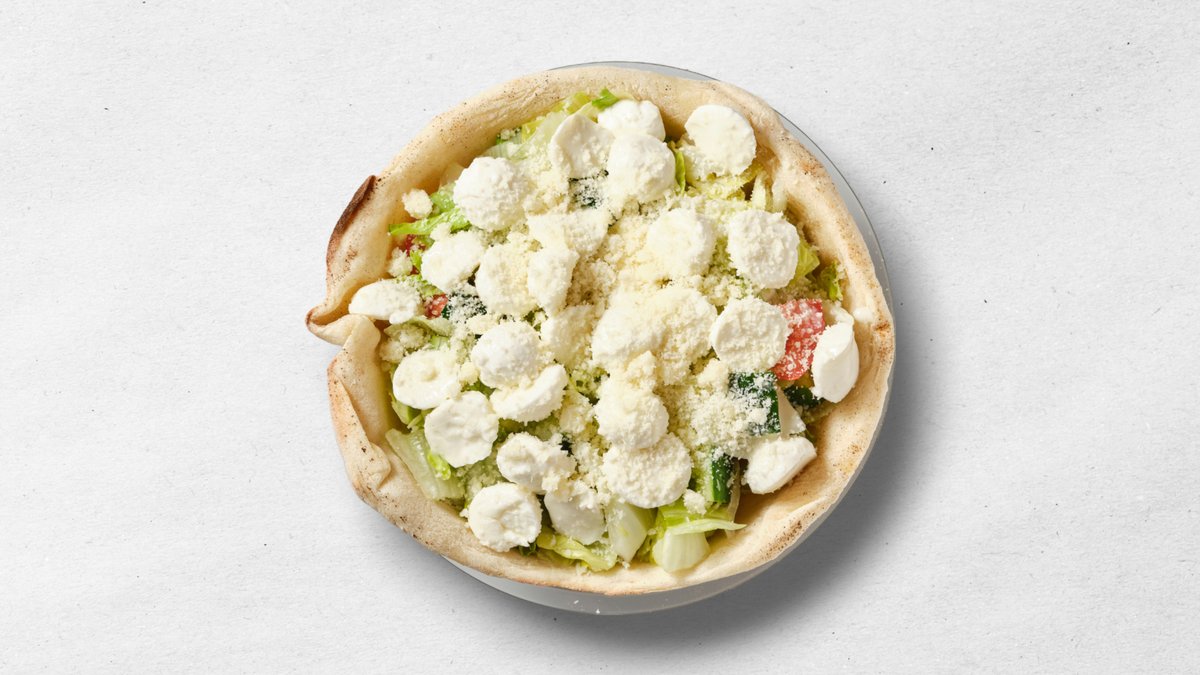 Caprese šalát v Pizzovom klobúčiku