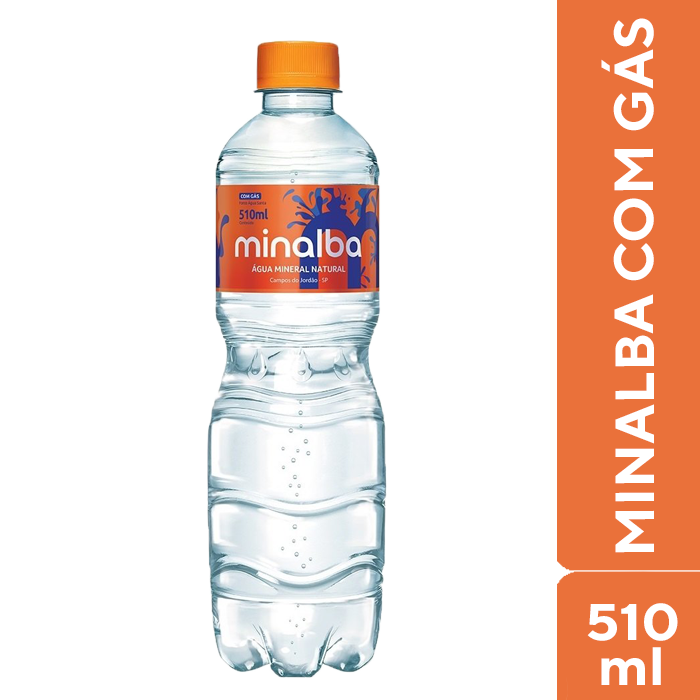 Minalba Com Gás 510ml