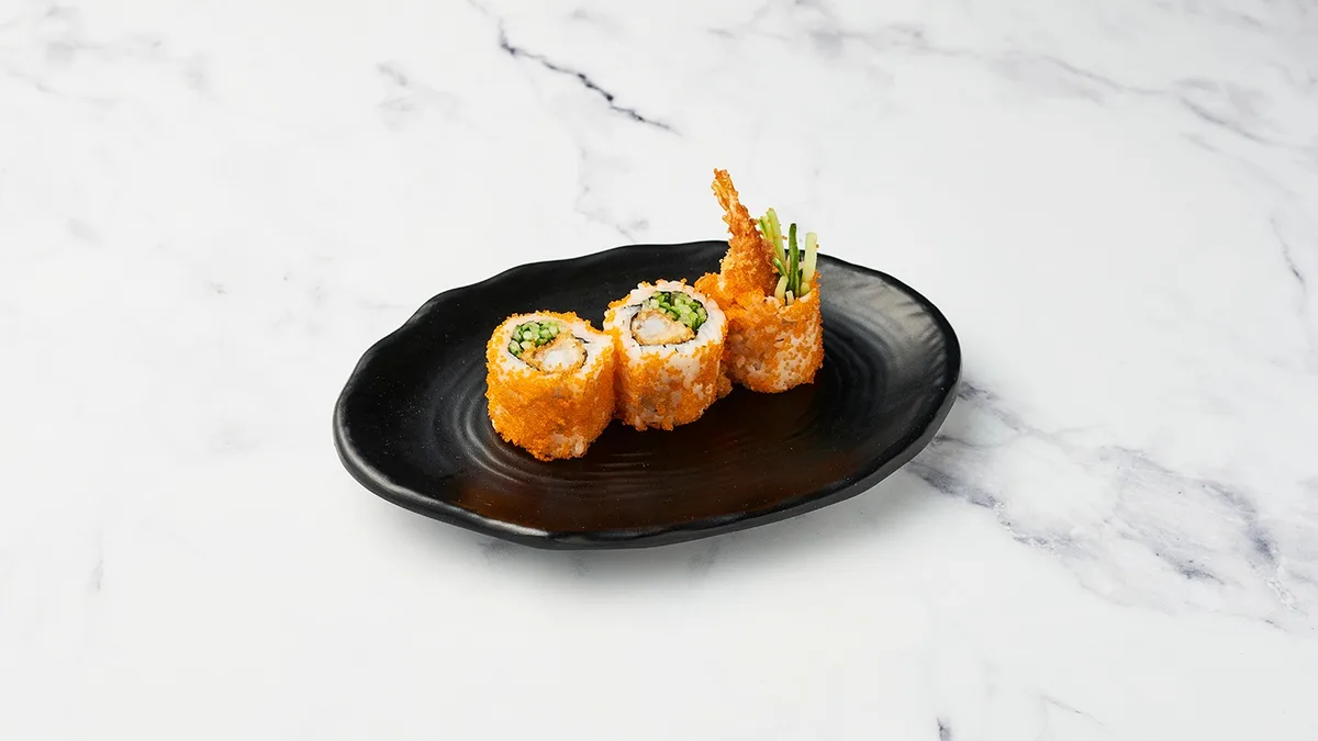 Garnélarákos maki 3 db