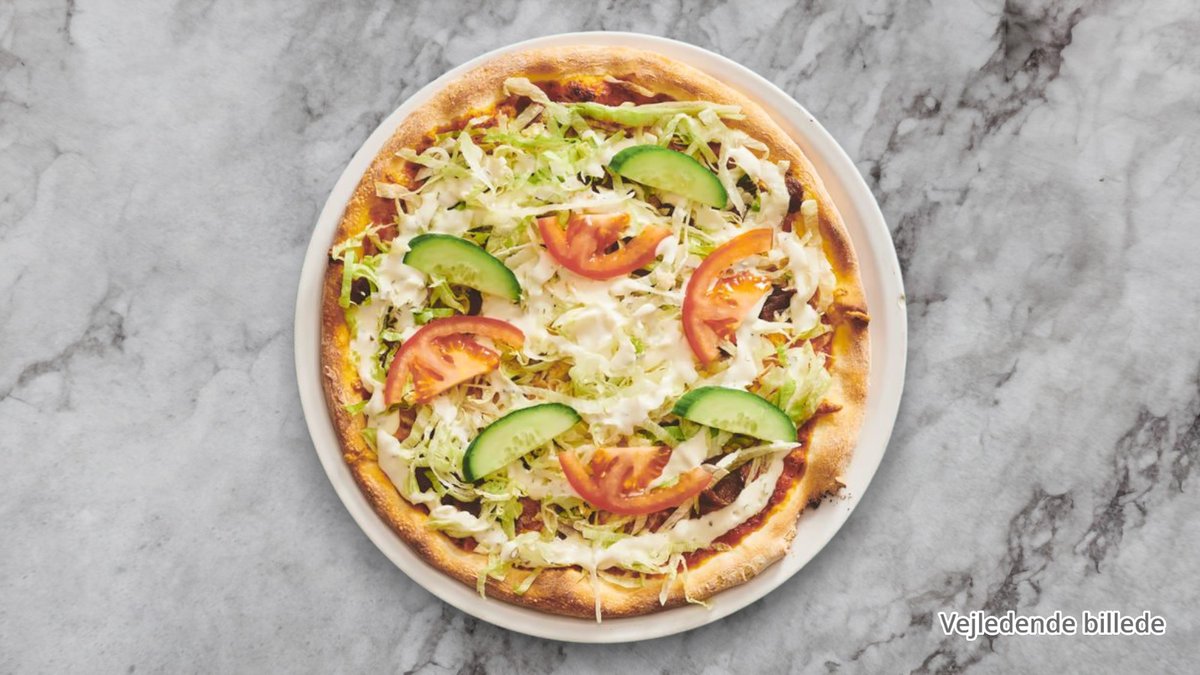9. Salat pizza