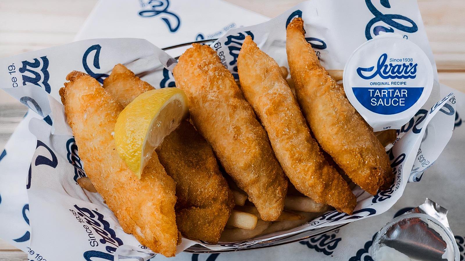 5 Piece Fish 'N Chips