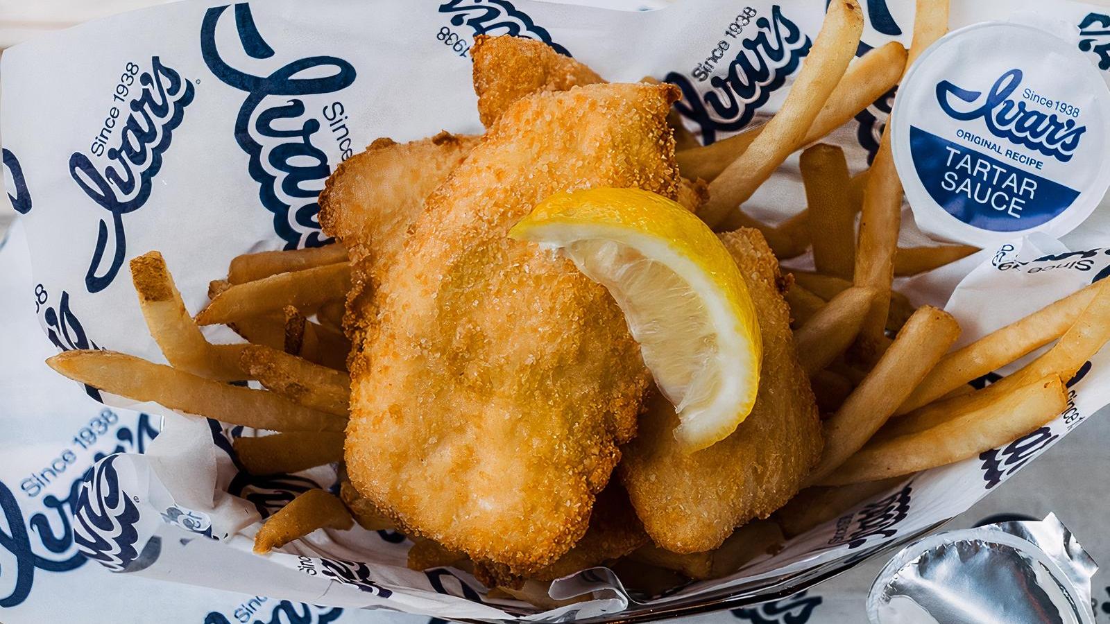 Halibut 'N Chips
