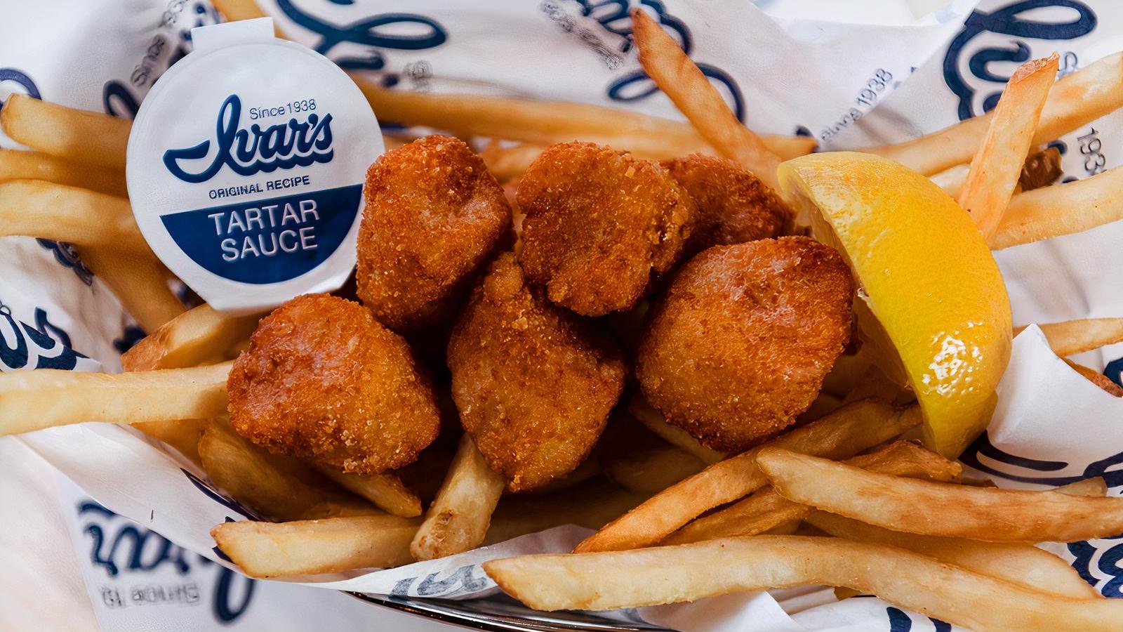 Scallops 'N Chips