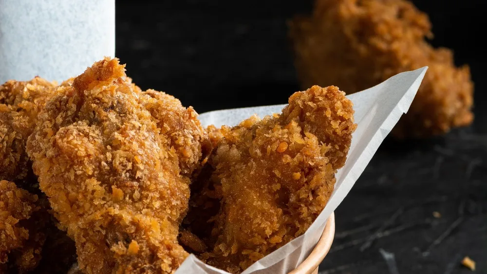 Chicken wings 10 pcs, sauce
