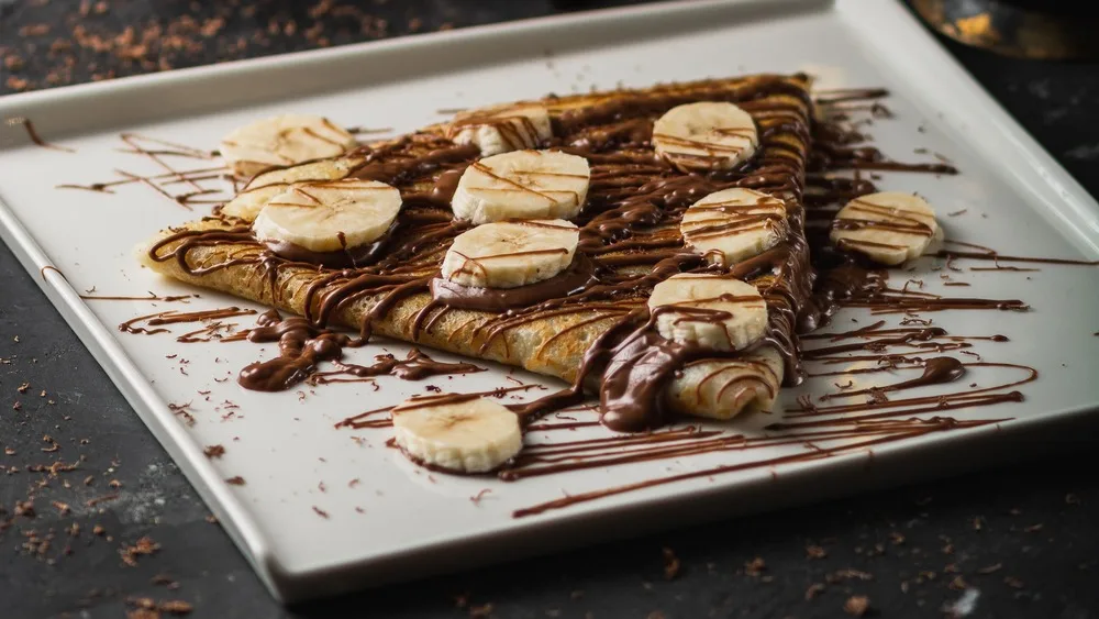 Crepe with Chocolate and Banana