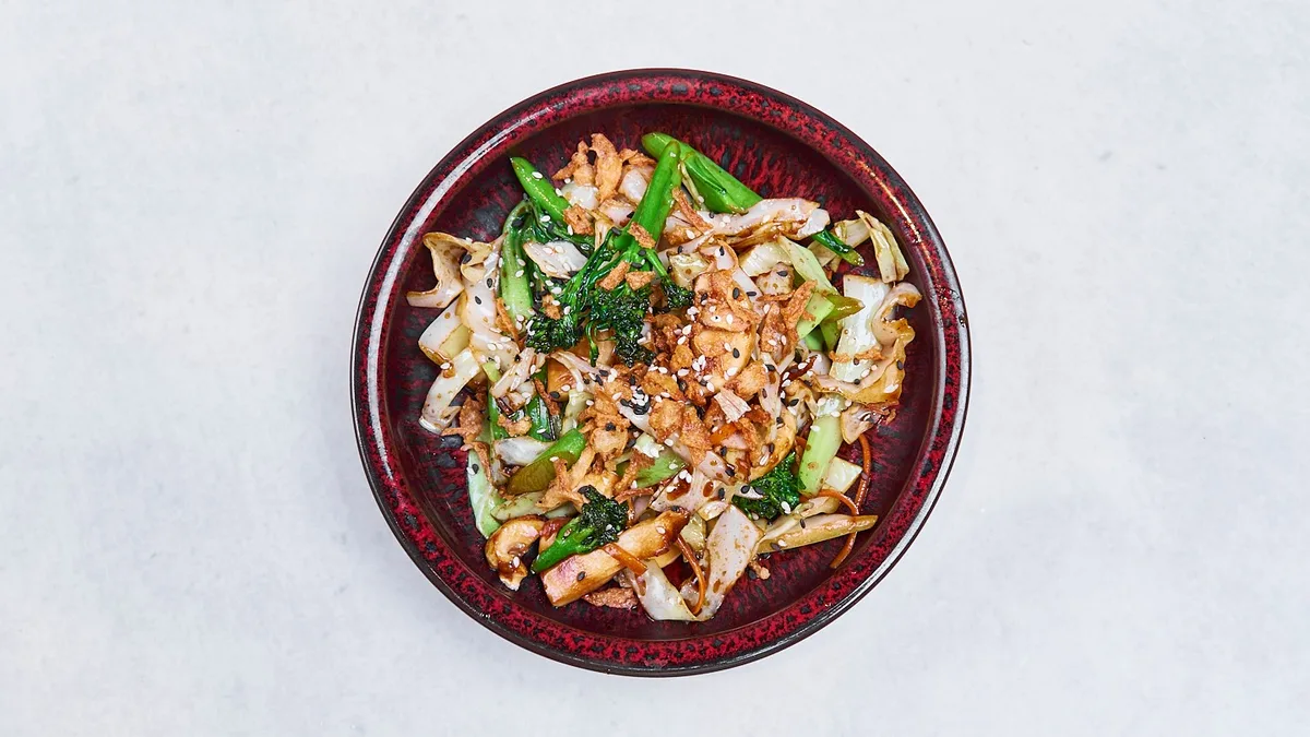 Gebratenes Wok-Gemüse