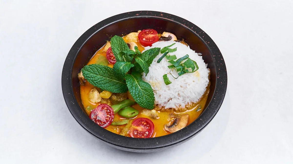 Gelbes Cocos Curry