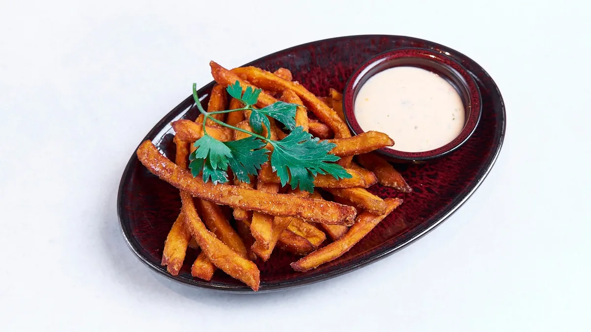Süßkartoffel-Pommes