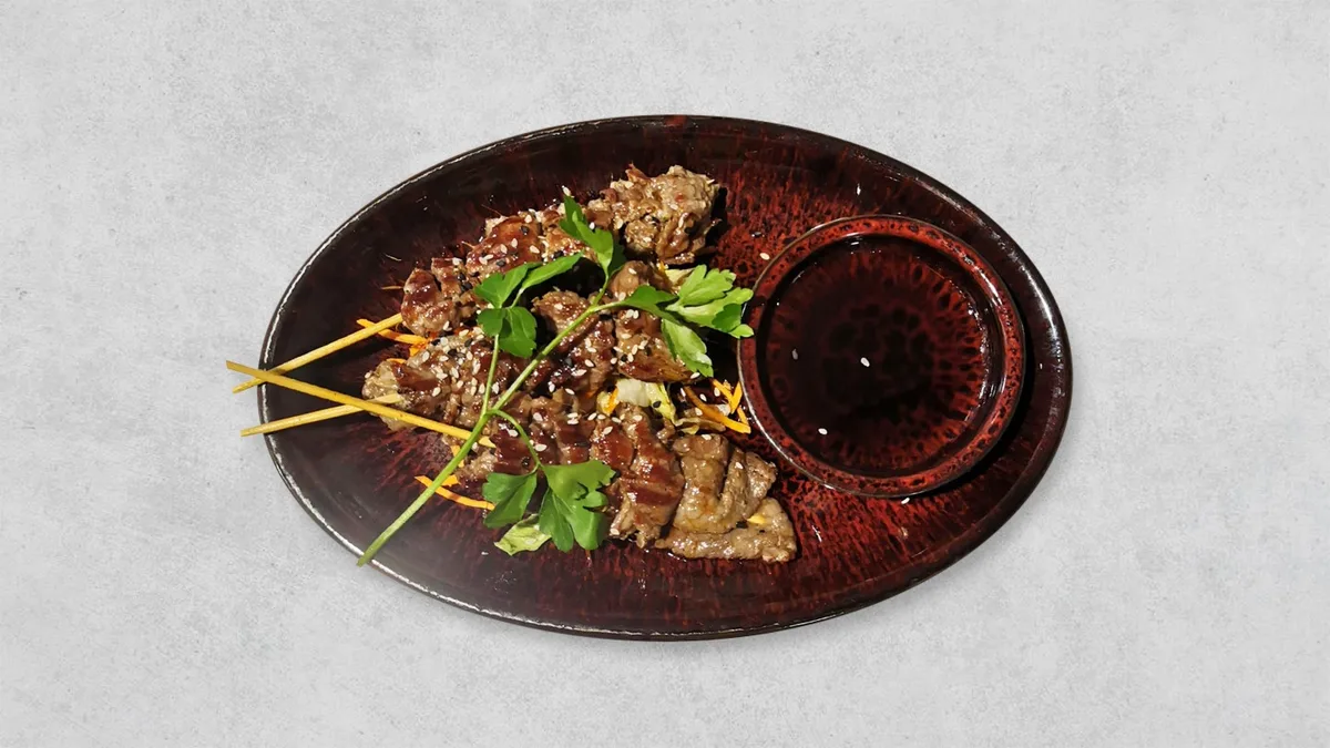 Teriyaki-Beef Sate