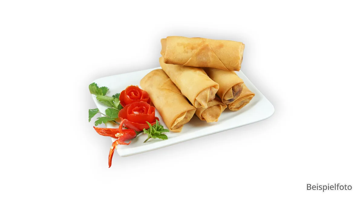 Vegetarische Frühlingsrollen