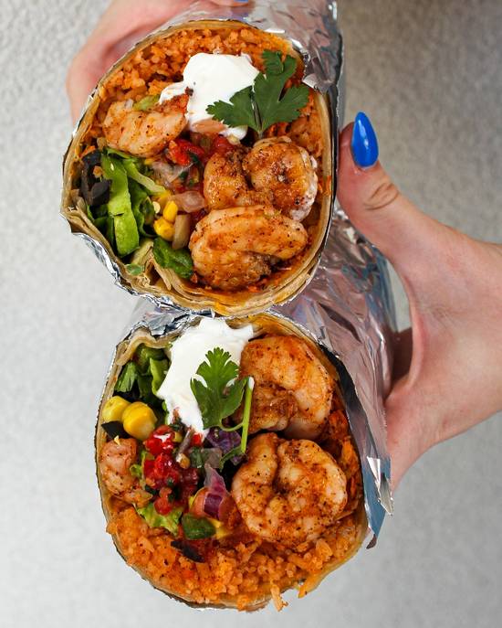 Illegal Shrimp Burrito