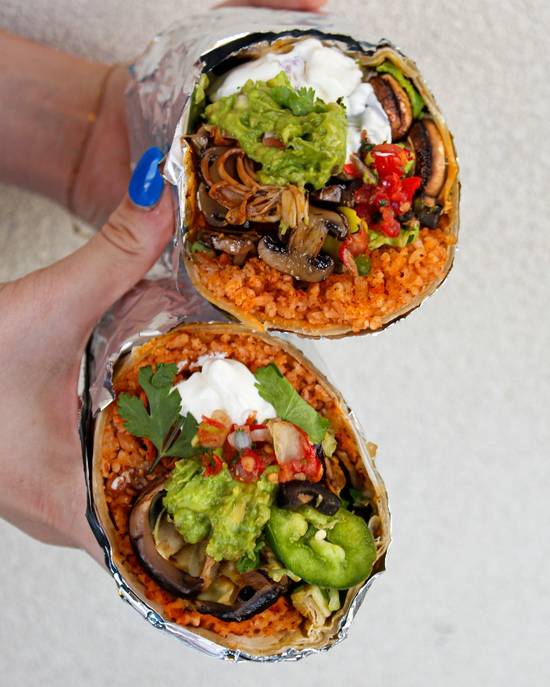 Illegal Veggie Burrito