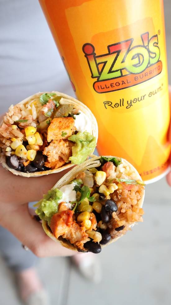 Regular Seasoned Chicken Burrito