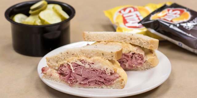 World's Greatest Reubens Sandwich Tray