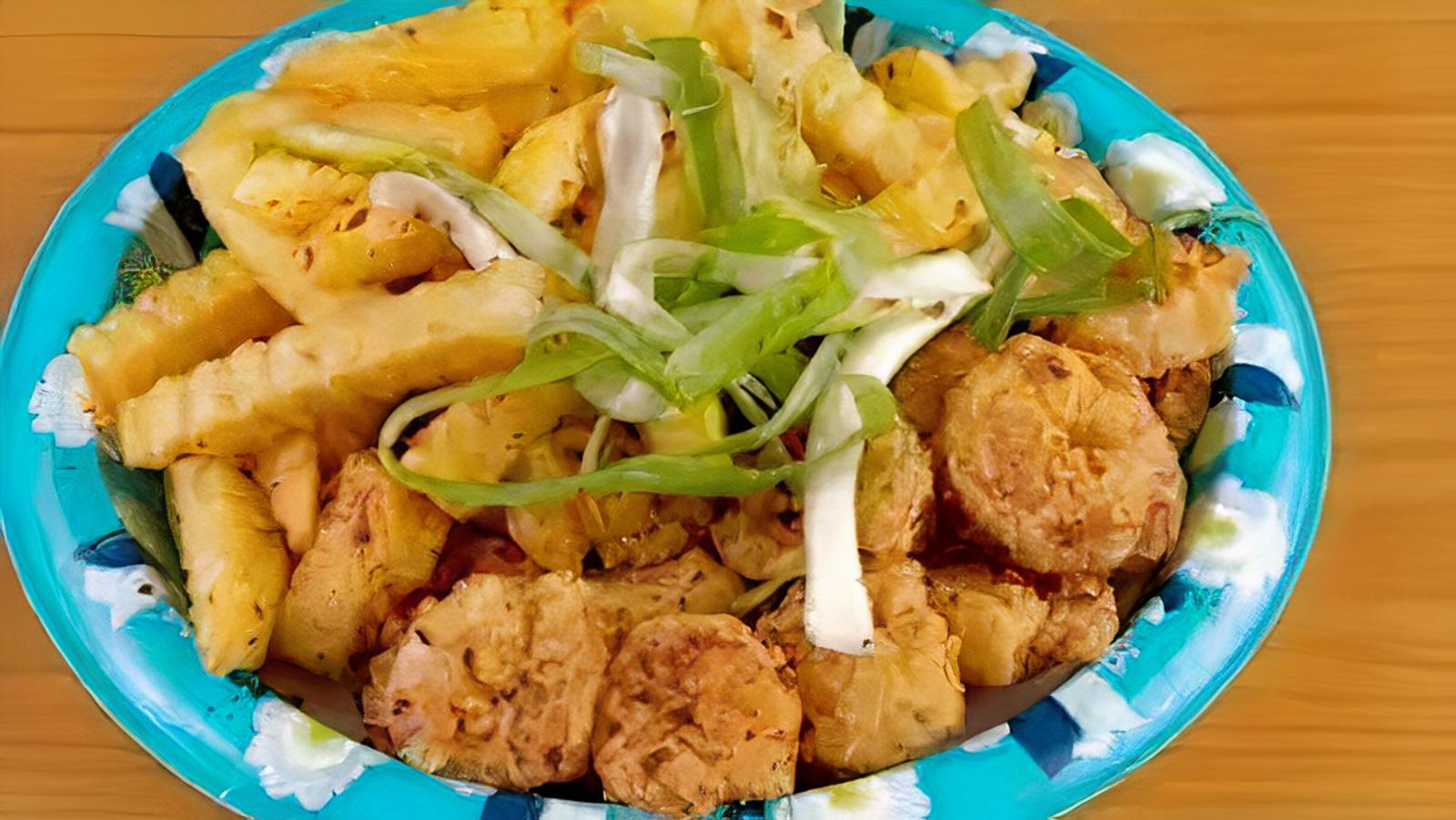 Jumbo Shrimp with French Fries