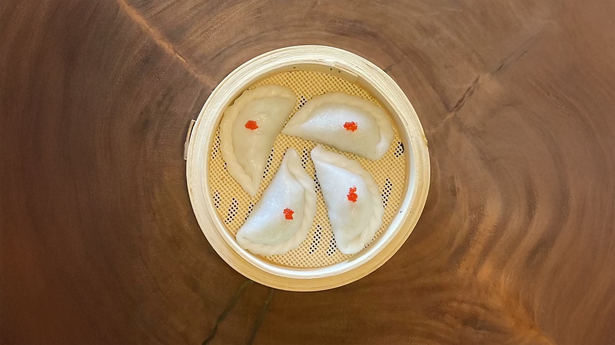 Chive leaf dumplings