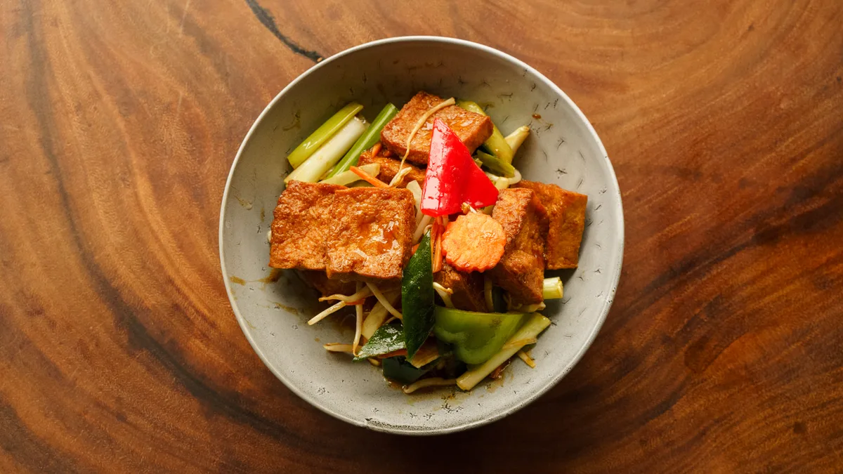 Fried Tofu Wok (V)