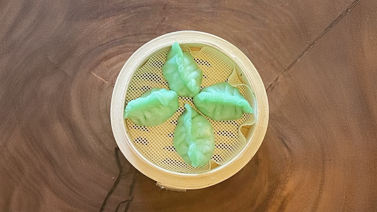Pak Choi dumplings