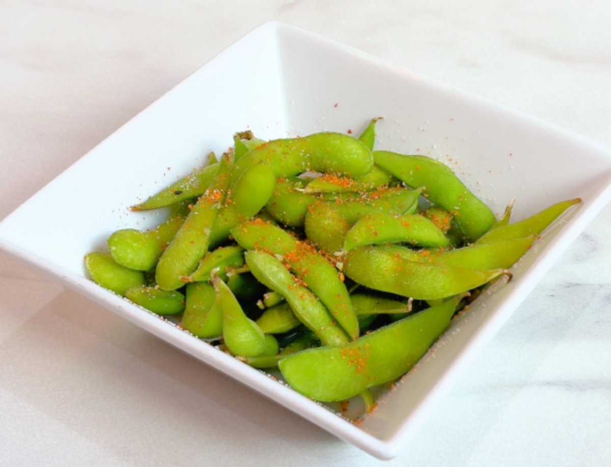 4. Edamame Spicy