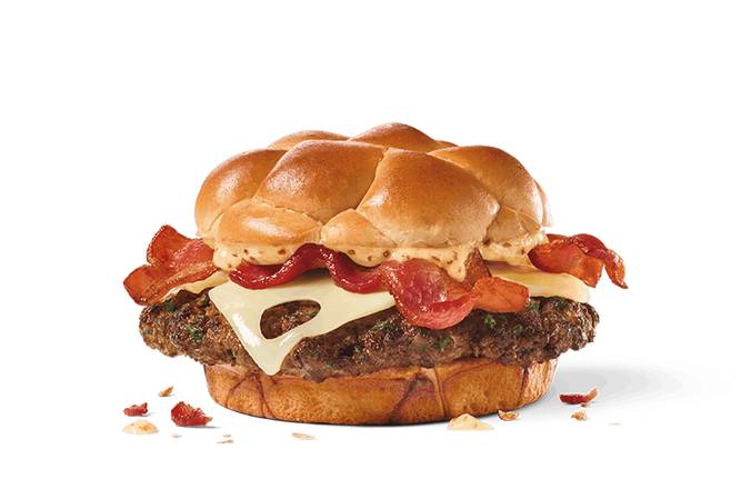 Bacon and Swiss Buttery Smashed Jack