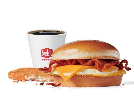 Bacon Breakfast Jack  Combo