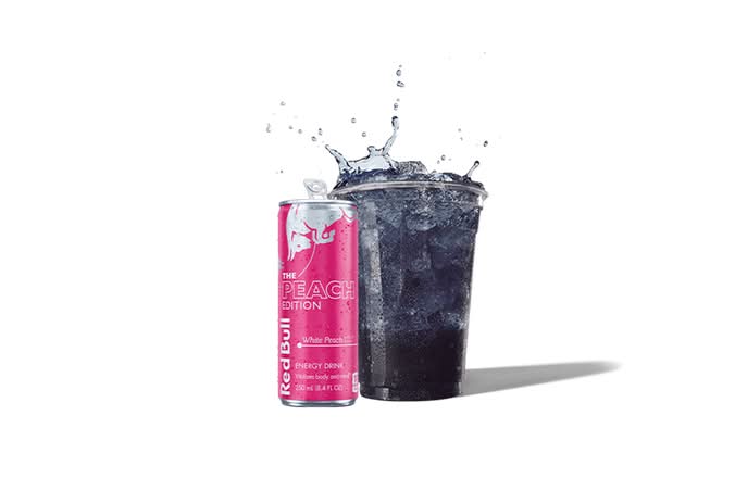 Berry Purple Daze Red Bull Infusion w/ Red Bull Peach Edition