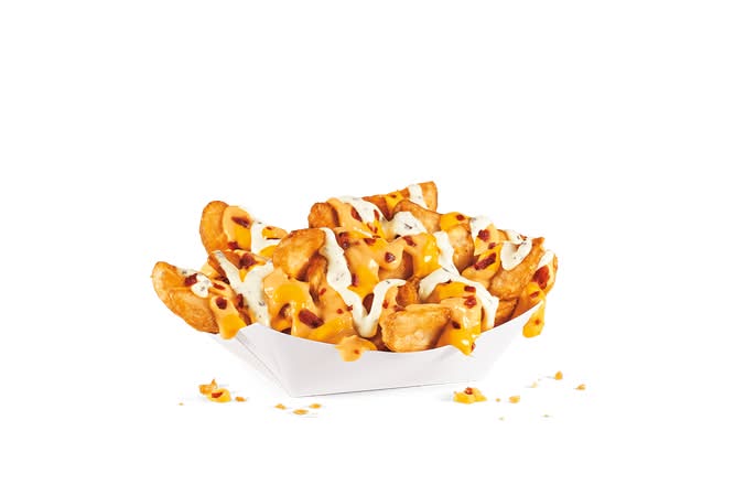 Classic Sauced and Loaded Potato Wedges