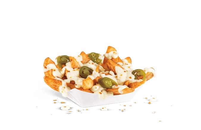Hot Mess Sauced and Loaded Potato Wedges