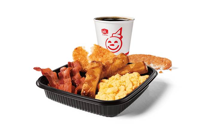 Jumbo Breakfast Platter w/ Classic French Toast Sticks and Bacon Combo