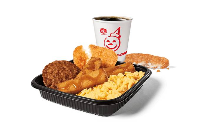 Jumbo Breakfast Platter w/ Classic French Toast Sticks and Sausage Combo