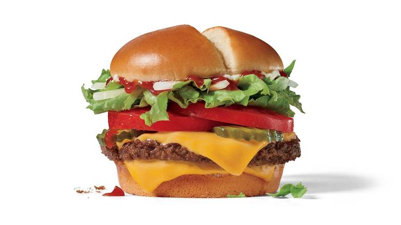 Jumbo Jack Cheeseburger