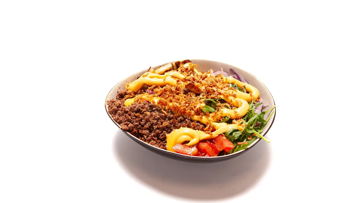 Cheesy Beef Bowl