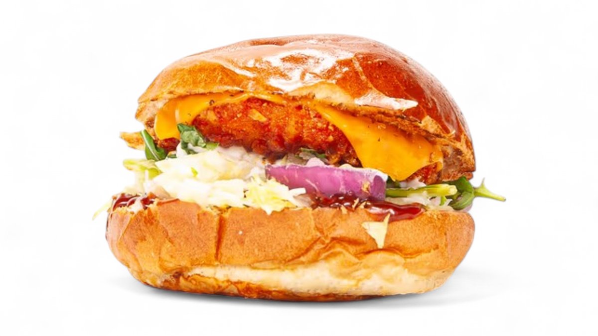 Vegan-Chicken Burger🌱