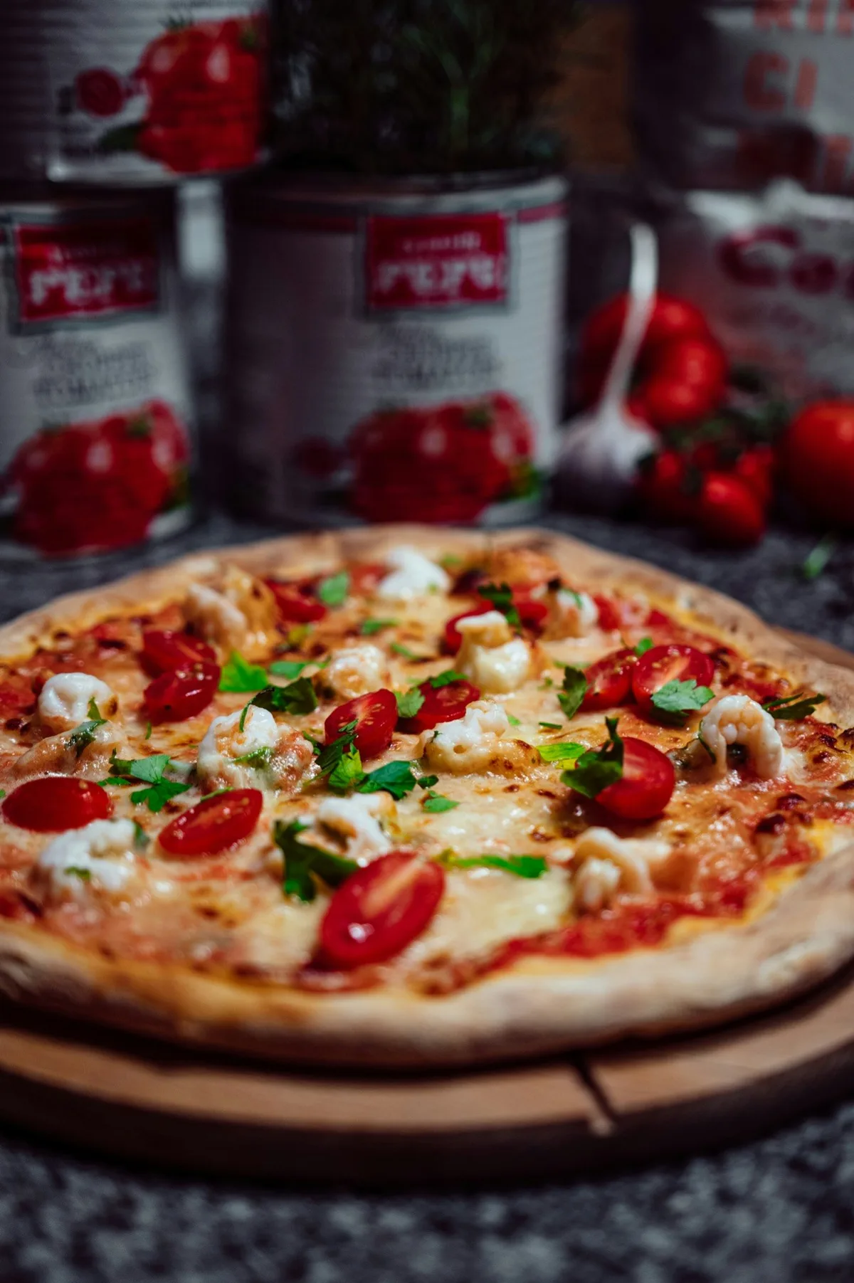 Pizza Scampi