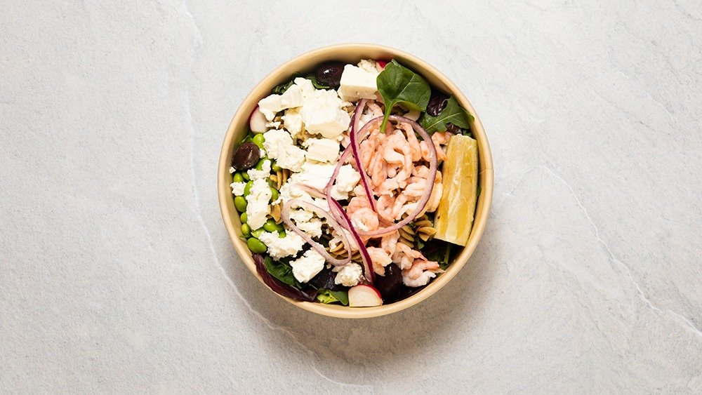 Bowl - Räkor and Feta