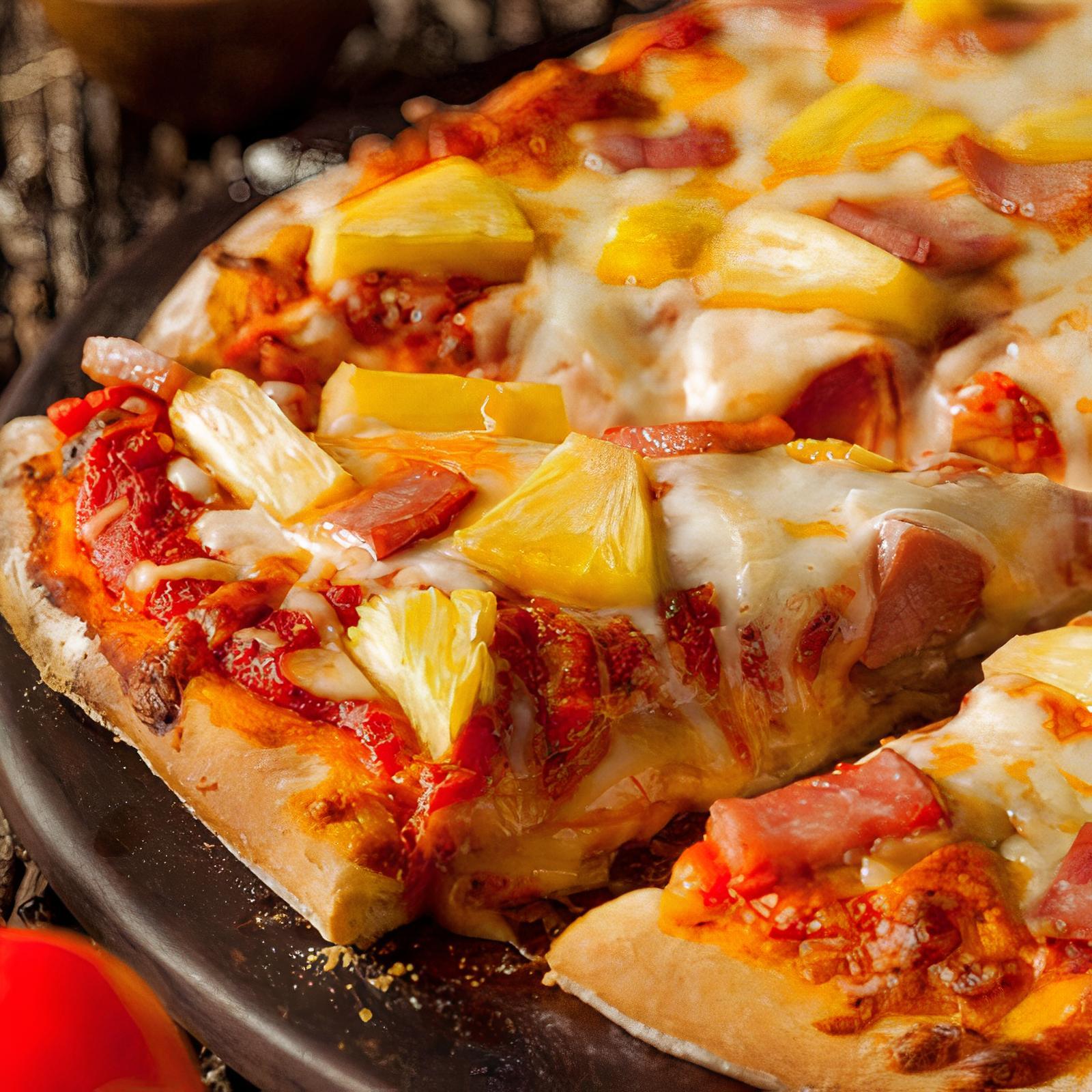 16" Pizza hawaïenne / 16" Hawaiian Pizza