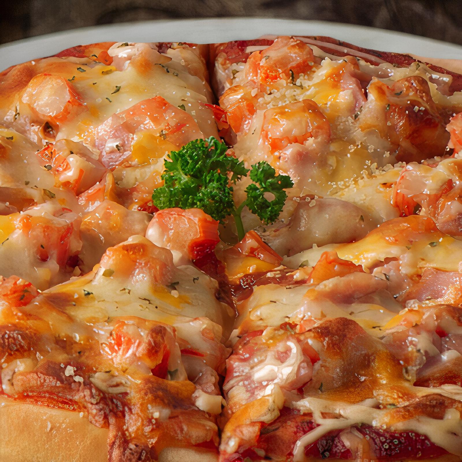 18" Pizza fruit de mer / 18" Seafood Pizza