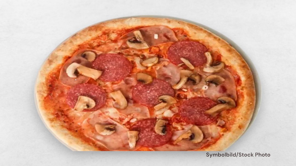 Pizza Calzone (nicht zusammengeklappt)