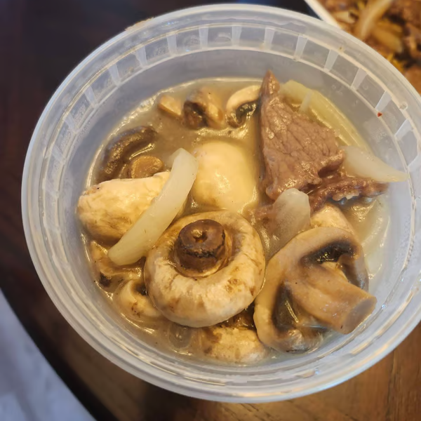 Beef with Mushrooms