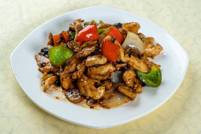 Chicken with Black Bean Sauce (豆豉雞)
