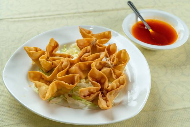 Crab Cheese Puffs (6 pcs) (炸蟹角)