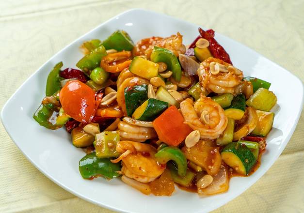 Kung Pao Prawns (宮保蝦)