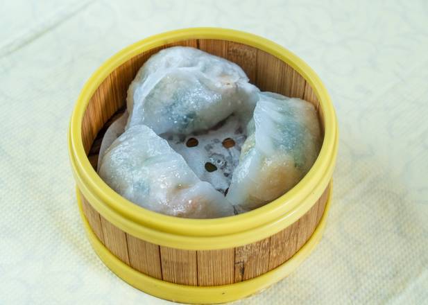Shrimp and Spinach Dumpling (鮮蝦波菜餃)
